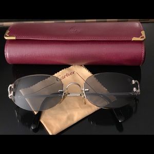 Authentic Cartier Sunglasses unisex